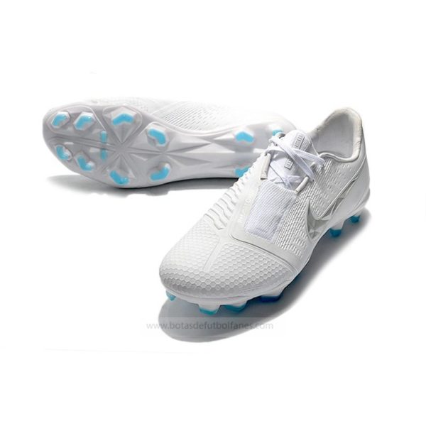 Nike Phantom Venom Elite FG Blanco Plata